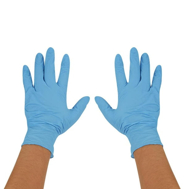 100/200Pcs Disposable Nitrile Exam Dental Medical Gloves Powder Free Industrial 100/200Pcs Disposable Nitrile Exam Dental Medical Gloves Powder Free Industrial